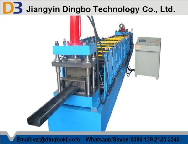 Hydraulic Cutting Purlin Roll Forming Machine With16Mpa Pneumatic Pressure