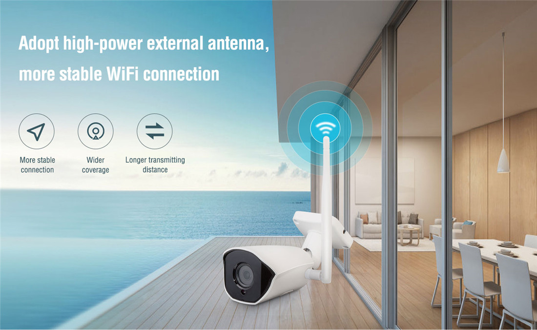 1080P Wireless Bullet IP Camera(JS-K218)