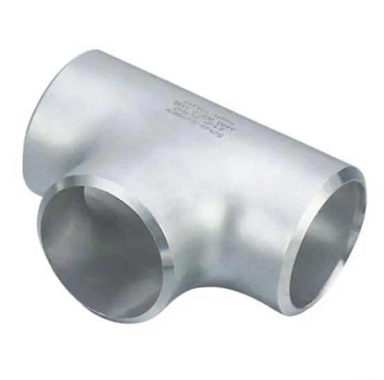 ASME B 16.9 304/316 1/2"-40" Three Way Pipe Fitting Stainless Steel Food Grade