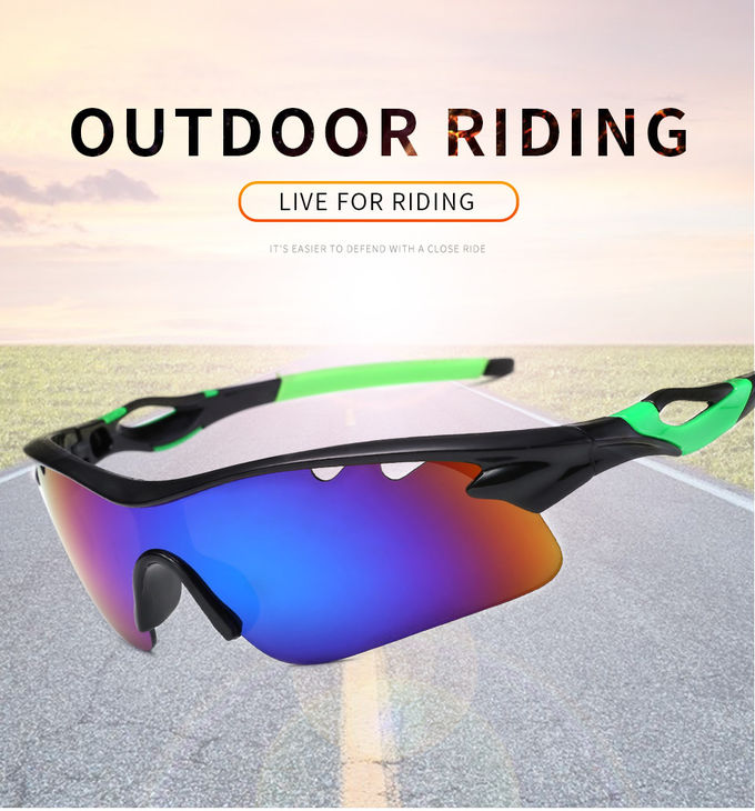 Outside Cycling Polarized Sports Sunglasses 4 Interchangeable Lenses