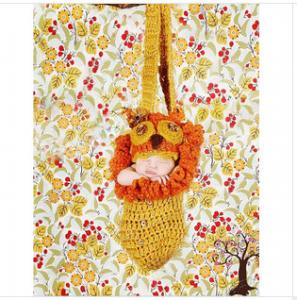 China classic rare Owl handmade baby sleeping bag Photography Prop Crochet beanie set diaper on sale