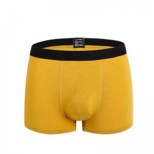 China Black RTS Boxer Cotton Men Underwear 95 Cotton 5 Spandex Underwear on sale