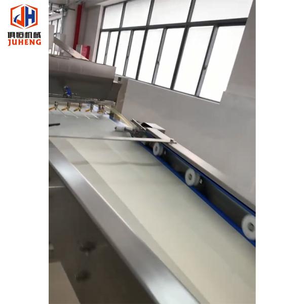 Anti Bacterial Lachha Paratha Making Machine Chinese Shredded Pancake Production