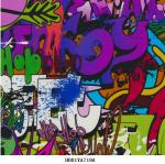 Sticker Bomb Water Transfer Liquid Image Hydrographic Film