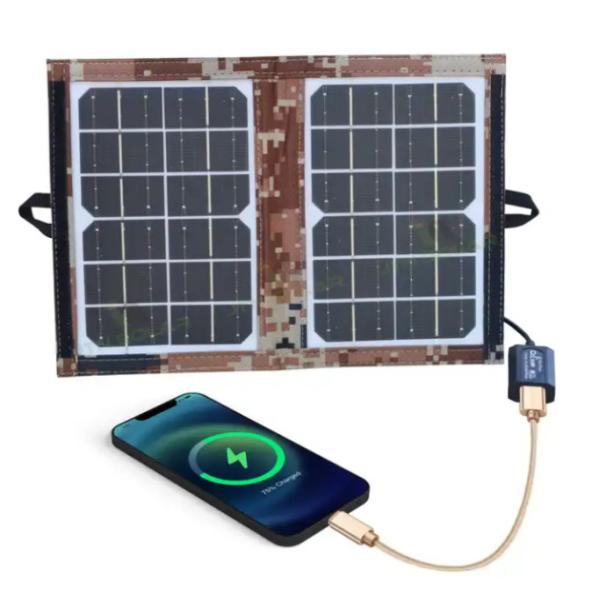 Mini outdoorFoldable Solar Blanket Panels For Camping Outdoor