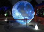 Custom 5m Inflatable Lighting Decoration Lighted Moon Ball For Outdoor