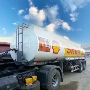Wholesale 2 Axles 30400L 23t Capacity Carbon Steel Fuel and Refuel Tank Semi Trailer with BPW Axle 12t and Mechinical Suspension for Fuel and Diesel Transit from china suppliers