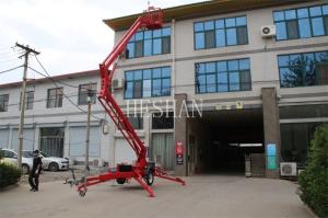 Wholesale Small Towable Electric Lightweight Articulating Boom Lift Easy Operation from china suppliers
