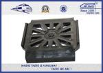 Durable Rubber Pads for Steel Tracks / Black Color Rail Base Part