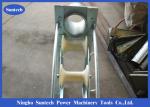 Ground Cable Entrance Protection 100mm Trench Roller , Cable Guide Roller