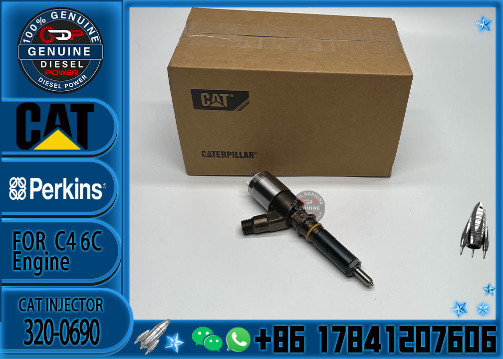 For Caterpillar Excavator CAT C4.2 C4.4 C6.6 C6.4 Engine Fuel Injector 320-0690 320-0677 321-3600 320-0680 326-4756 326-
