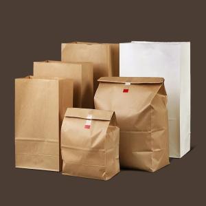 Wholesale Custom Recycled Brown Paper Bag Kraft Paper Bag with Logo Printed from china suppliers