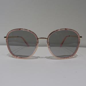 China 147mm Anti Reflective Sunglasses Acetate , Metal Polarized Butterfly Sunglasses on sale