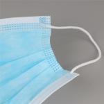 High Breathability Disposable Earloop Face Mask Anti Pollen / Dust / Bacterial