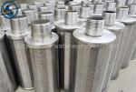 1.5X2mm SS316L Continuous Slot Wedge Wire Screen Nozzle