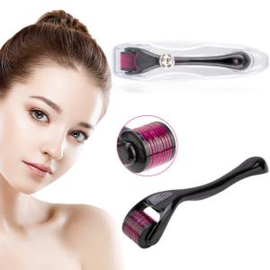 Wholesale Titanium 540 Microneedle Derma Roller , Ice Stamp Beard Derma Roller from china suppliers