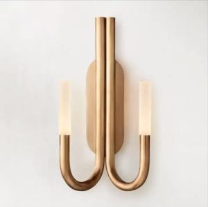 Wholesale Wall Lamp Stylish Functional Lighting Solutions For Home Metal Golden Decorative Light Indoor Office from china suppliers