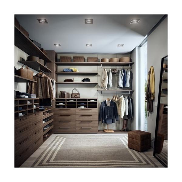Modern Style Wooden Furniture YALIG Solid Wood Wardrobe Cabinets for Your Living