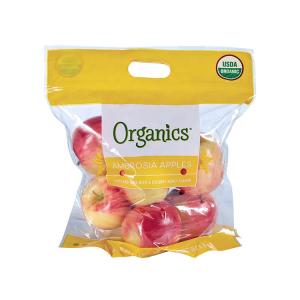 Wholesale Resealable BOPP Banana Storage Bag , Handled Fresh Vegetable Storage Bags from china suppliers