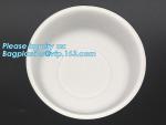 Sugarcane Bagasse Disposable Salad Bowl,biodegradable compostable sugarcane