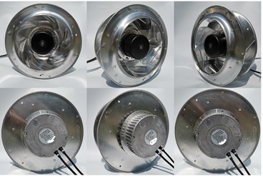 347W DC External Rotor Axial Fan Centrifugal Blower Types Of Fans And Blowers With Self Resetting