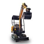 Municipal Works 1.8 Ton Mini Excavator Swing Boom Small Hydraulic Excavator HT18