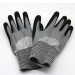 ZM 13 Gauge anti cut gloves water and oil proff knife cut resistant class 5 anti