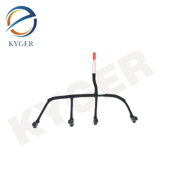 Diesel Fuel Return Line Hose Fuel Injector Leak off Spill Pipes LR051528 Fits
