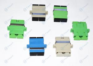 Wholesale Duplex SC Fiber Optic Adapter Single Mode / Multi Mode For Telecom Network from china suppliers