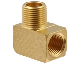 Wholesale Extruded 3/8 NPTF Female X 3/8 NPTF Male Brass Elbow 90 Degree from china suppliers