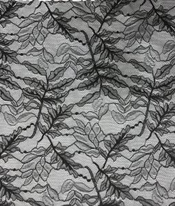 Wholesale 145CM Elastic Black Stretch Lace Fabric Trim For Women Dress from china suppliers