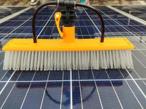 Wholesale Manual Cleaning Brush for Solar Panels Washing Carbon Fiber 10 Meters Telescopic Handle from china suppliers