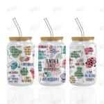 UV DTF Decals Transfers Sticker UVDTF 16oz Cup Wraps Transfer Cup Wrap UV Decal