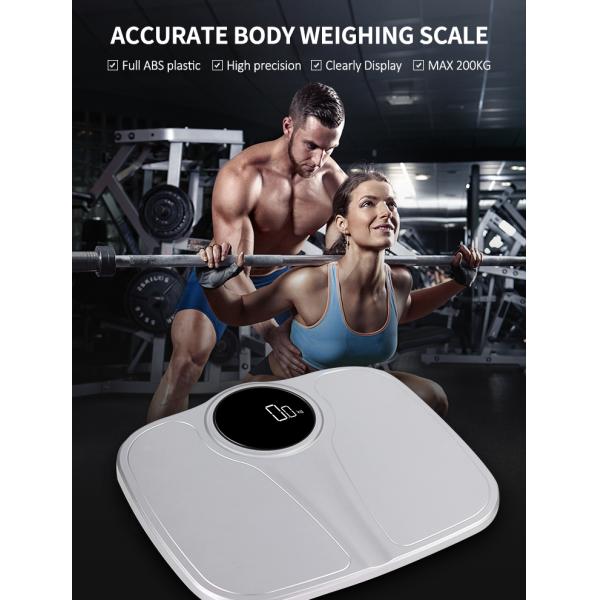 Full ABS Plastic Platform 200KG Electronic Digital Weighing Scale