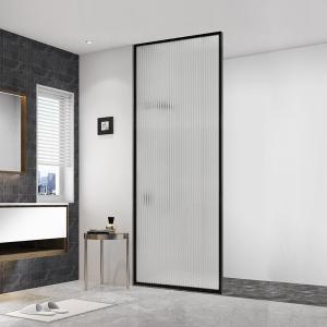 Wholesale Fixed Walk In Shower Glass Partition , 8mm Frameless Glass Shower Screens from china suppliers