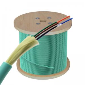 Wholesale 6 Core Multimode OM3 OM4 Fiber Optic Cable Indoor Optical Fiber Cabling from china suppliers