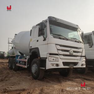 Wholesale Euro 2 Concrete Mixer Truck Vehicle 371hp Left Hand Drive from china suppliers