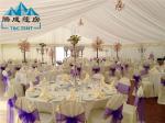 20m Width Fire Retardant A Shaped White Wedding Event Tents / Outdoor Wedding