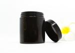 Inventory Empty Hair Pomade Plastic Cosmetic Jar Container 100ml 250ml Black Pet