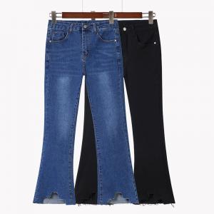 China Mid Waist Spandex Cotton XXS To XXS Ladies Jeans on sale