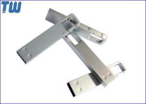 Wholesale Full Metal 3D Laser Logo 32GB USB Flash Drive Durable Buckle Type from china suppliers