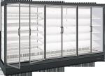 Commercial Display Cooler Multideck With Transparent Glass Endpanels