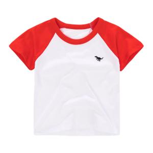 Wholesale Red And White 140CM Unisex Children Cooling Cute Summer Camp T Shirts For Hot Weather from china suppliers
