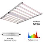 Hydroponic LED Grow Lights Dimmable Foldable LED Grow Light 1000W Full Spectrum