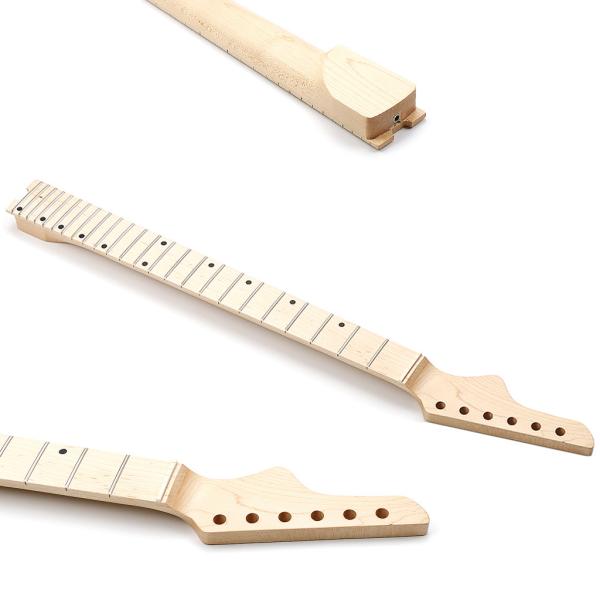 6 Strings Maple Jazz Bass Guitar Neck 24 Fret Satin finish Electric Guitar