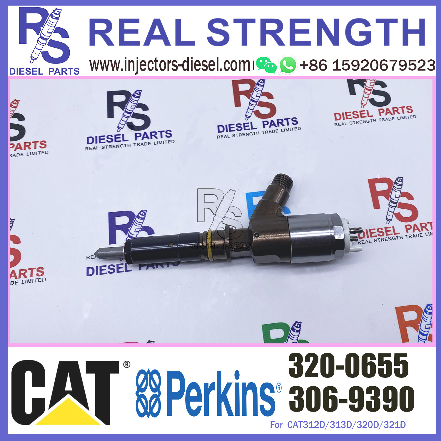 Caterpillar injector 320-0655 306-9390 Diesel Fuel Injector 292-3780 320-0655 320-3800 2645A718 2645A751 For C6 engine