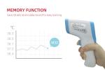 Kid Adults Electronic Digital Thermometer , Digital Infrared Temperature Gun