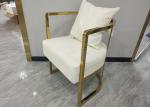 70cm Tall Modern Antislip French Dining Chair Artificial Leather Luxury
