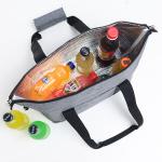 PEVA lining 600D Polyester Insulated Lunch Cooler Bags