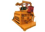 Stationary Mini Concrete Mixer Machine , Auto Skip Loader 750L Hydraulic